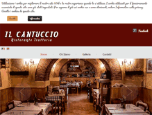 Tablet Screenshot of il-cantuccio.it